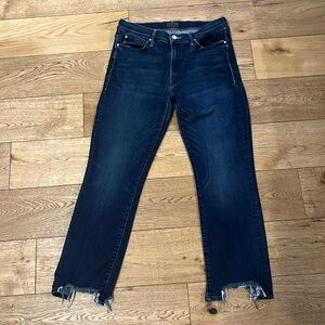Mother Jeans “The Rascal Ankle Chew” size 30